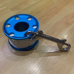 35m Metal Spool, Blue